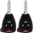 thumbnail image 1 of Easy to Use for 2X 4 Button Replacement Keyless Entry Remote Key Fob for Jeep Series OHT692713AA, 1 of 4