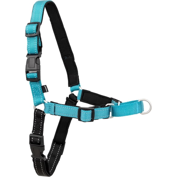 Easy Walk Deluxe Dog Harness, No Pull Harness Perfect for Leash & Training Stops Pets from Pulling and Choking on Walks Medium, Ocean