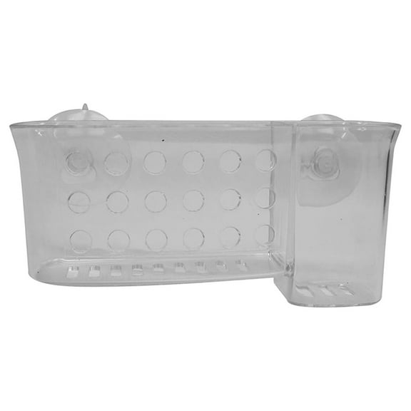 Easy Wall Mount Suction Cup Shower Caddy Shelf Home Bathroom Organizer Bath Storage Rack Soap Holder