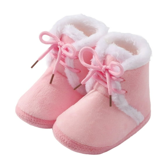 Easy Wear Baby First Walkers Learning to Walk Shoes Breathable Cotton Fabric And Slip Resistant Bottom Design