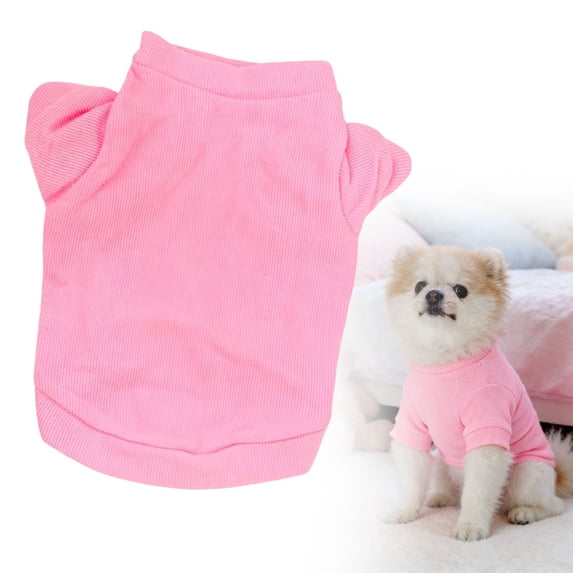 Easy Wear Stretch Chihuahua Shirts, Soft Warm Breathable Puppy Outfit Cozy Pet Clothes for Small Dogs Cool Weather