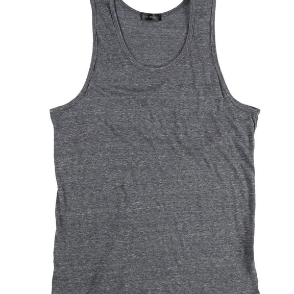 Easy Wear Womens Heathered Tank Top, Grey, Large