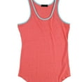 thumbnail image 1 of Easy Wear Womens Two Tone Tank Top, Red, Large, 1 of 2