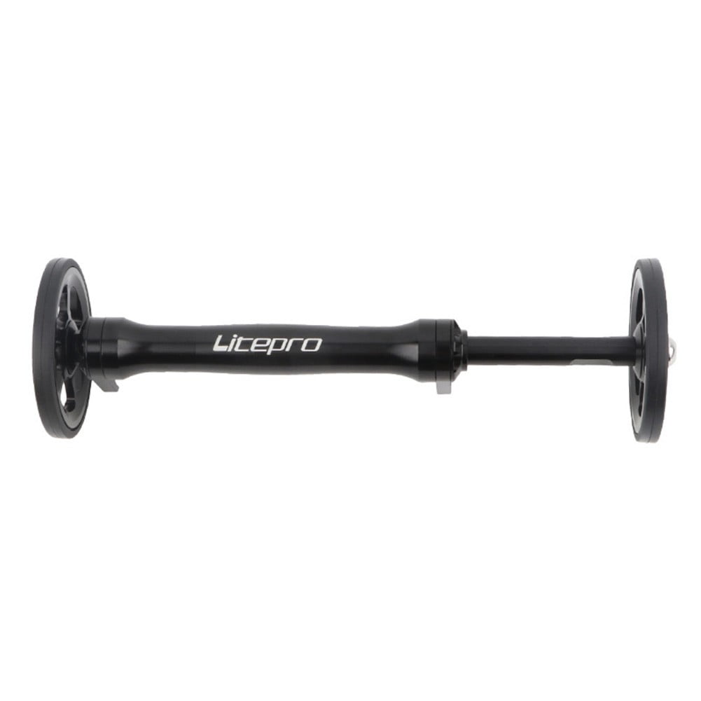 Easy Wheel Extension Rod Telescopic Bar Bike Rear Cargo ForBrompton