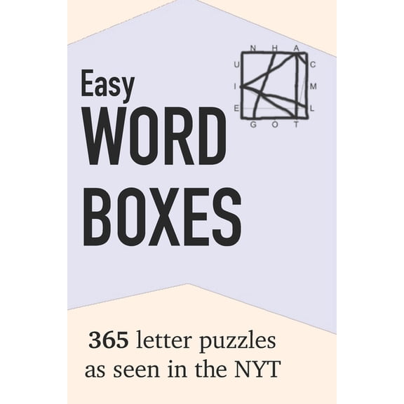 Easy Word Boxes: 365 Letter Puzzles as seen in the NYT