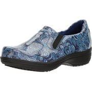 EASYWORKS Easy Works Womens Bind Health Care Professional Shoe 9 Blue Mosaic Pa