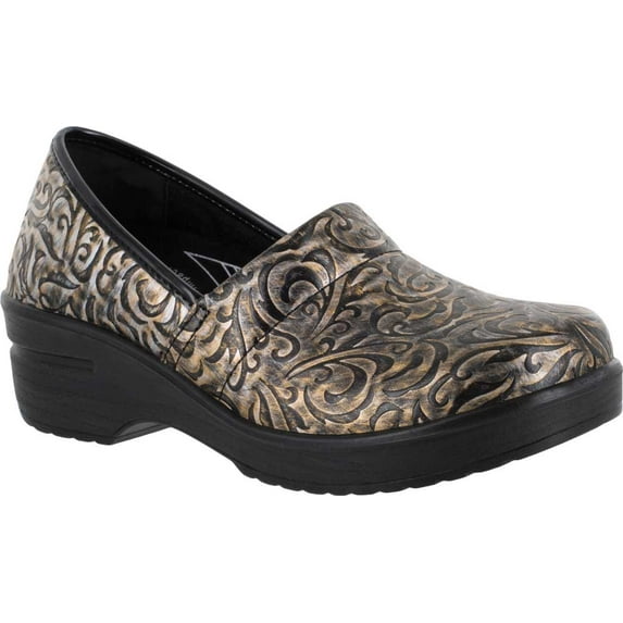 Easy Works by Easy Street Laurie Women's Slip Resistant Clog Work Shoe