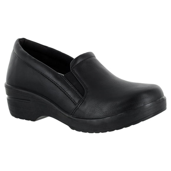 Easy Works by Easy Street Leeza Women's Slip Resistant Clog Work Shoe