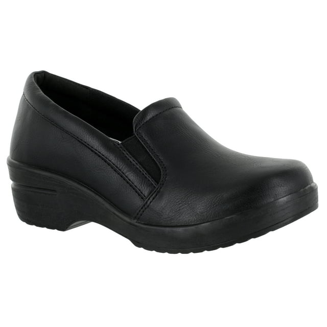 Easy Works by Easy Street Leeza Women's Slip Resistant Clog Work Shoe ...