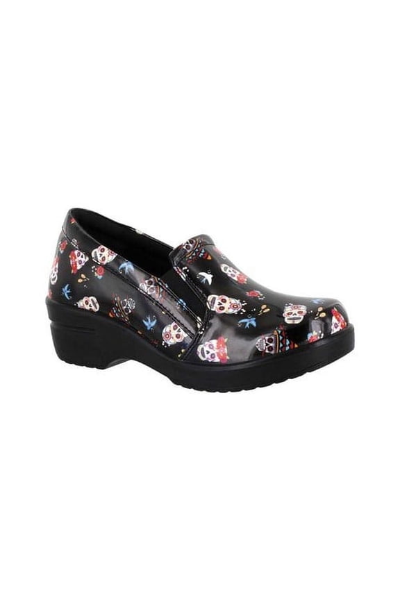 Easy Works by Easy Street Leeza Women's Slip Resistant Clog Work Shoe
