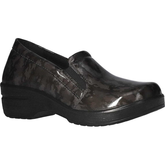 Easy Works by Easy Street Leeza Women's Slip Resistant Clog Work Shoe