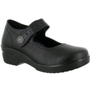 Easy Works by Easy Street Letsee Womens Slip Resistant Mary Jane Clog Work Shoe