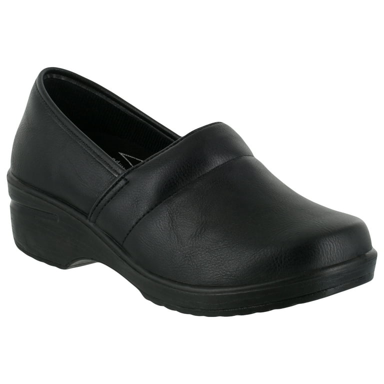 Black clogs hotsell for work