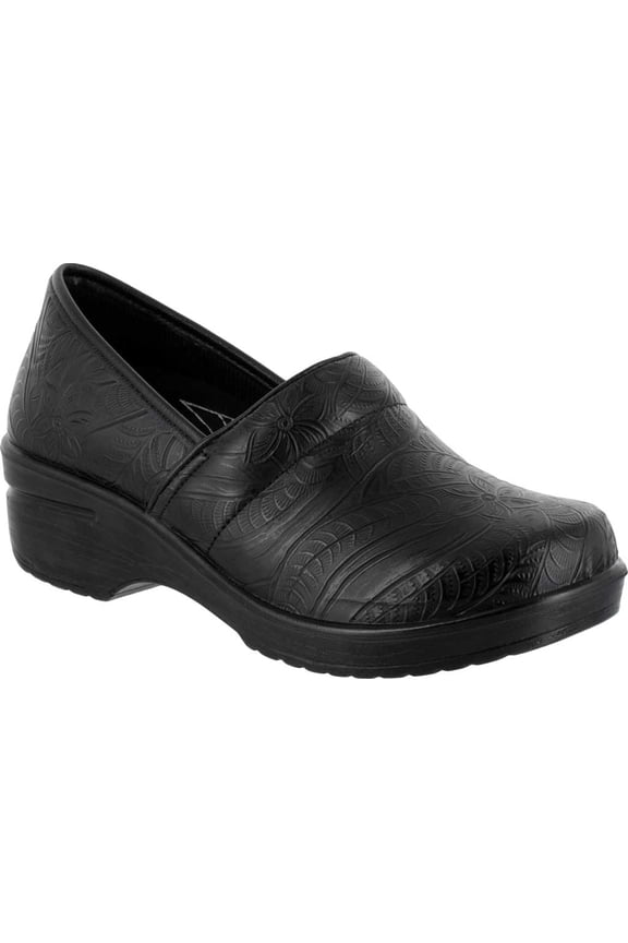 Easy Works by Easy Street Lyndee Women's Slip Resistant Clog Work Shoe