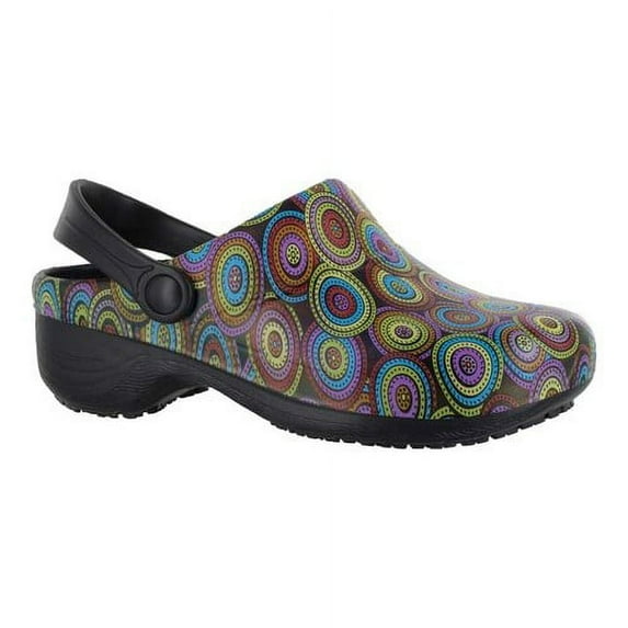 Easy Works by Easy Street Time Women's Slip Resistant Clog Work Shoe