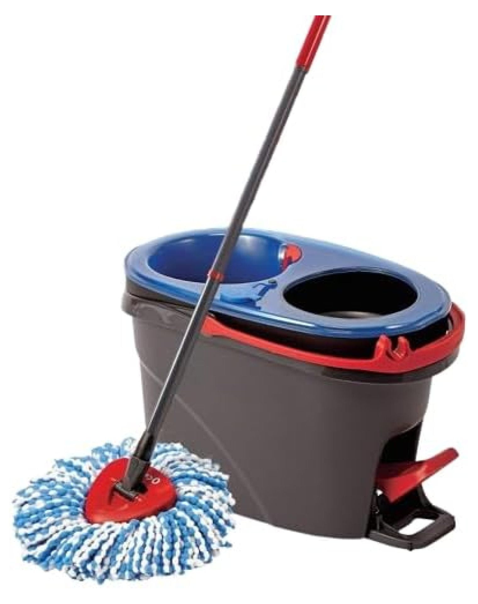 Easy Wring RinseClean Spin Mop & Bucket System, Dark Blue - Walmart.com