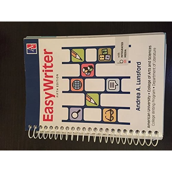 Pre-Owned Easy Writer, 5th Edition, American University, College Writing Program Paperback