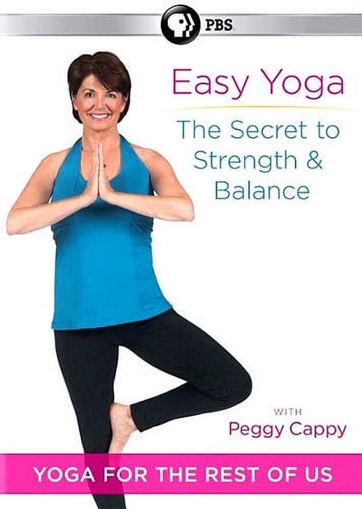 Easy Yoga: The Secret to Strength and Balance With Peggy Cappy (DVD), PBS (Direct), Sports & Fitness - image 1 of 2