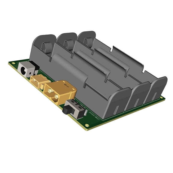 ‌Easy-assembly‌ 3S1P 40A Power Box ABS Sturdy Housing For Outdoor Equipment And Emergency Use