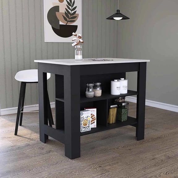 Easy assembly, spacious top / Useful for various kitchen tasks