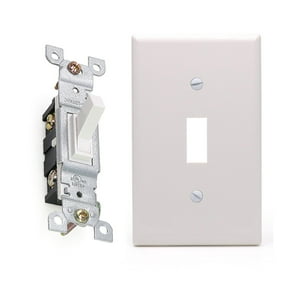 Single Poles Or 3 Way Switches Not Neutral Wire Required Thin Profile for Standard Electrical Box Installation