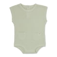 thumbnail image 1 of Easy-peasy Cotton Tank Top Bodysuit, Solid Print Fog Green, 24 Months, 1 of 4