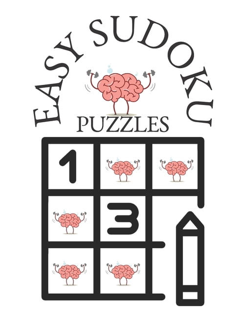 Easy sudoku puzzles: Easy sudoku puzzles book for beginners, (Paperback)