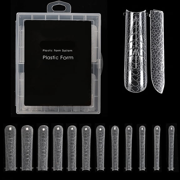 Easy to Apply Nails Forms for Gel Nails Building Full Coverage Multi Size Extension for Professional Results
