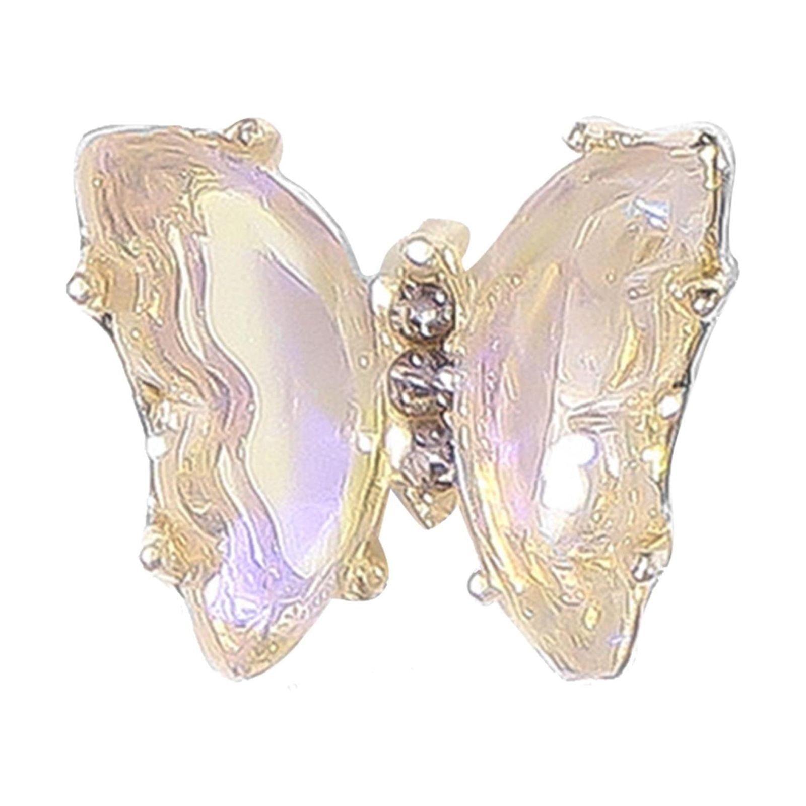 Easy to Apply and Remove 10 Pieces 3D Nail Charms 3D Nail Rhinestones