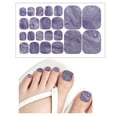 Easy to Apply and Remove Fashion Foot Stickers Nail Stickers Can Tear
