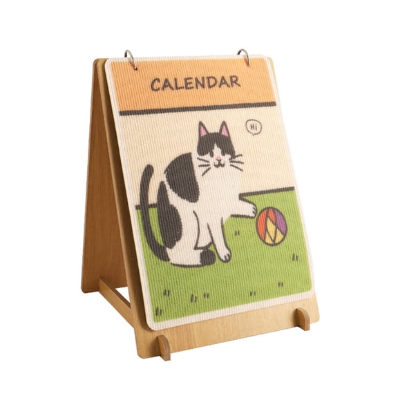 Easy to Board with Calendar for Kittens Living Room Decoration