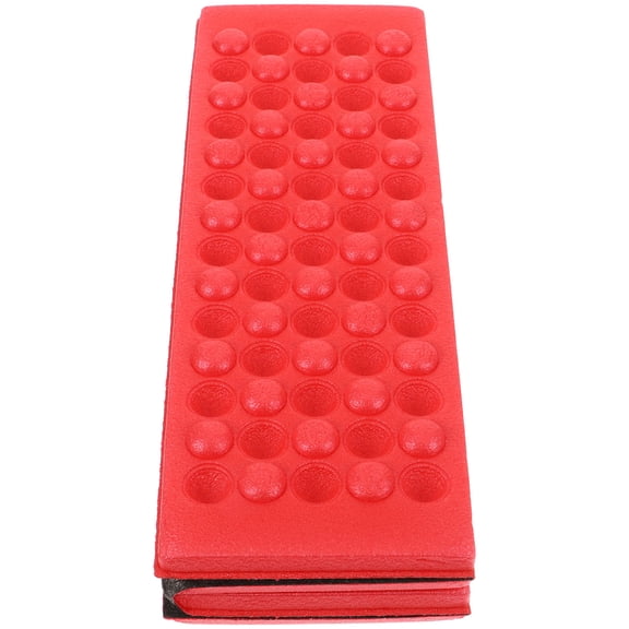 Easy to Carry Cushion Z Rest Sleeping Pad Camping Mattress Foam Topper Outdoor Seating Cushions Carpet Thicken Red