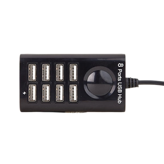 Easy to Carry USB 2.0 Hubs with 8 Port, Efficient FE11 Fast Speed Chip, 100CM Long Cable for Convenient Connection