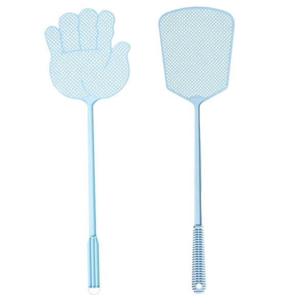 Easy-to-Clean Fly Swatter Outdoor Fly Swatter Summer Mosquito Swatter Long Hand Control Fly Swatters Fly Repellent Supplies for Home Garden; Typpkmm