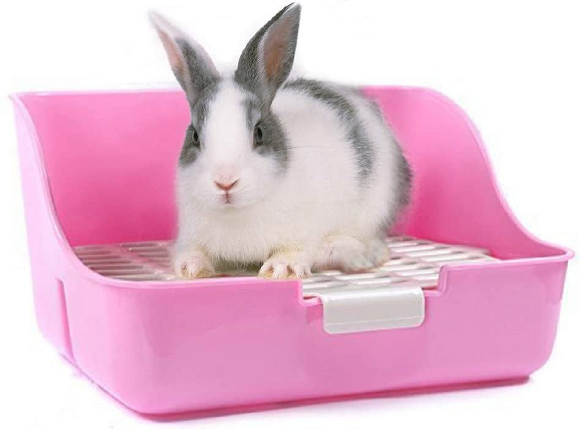 Easy to Clean Rabbit Litter Box, for Toilet Training, for Small Animals