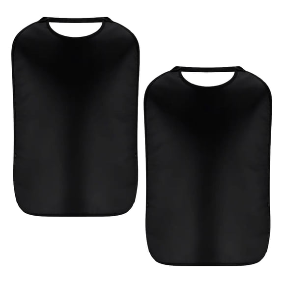 Easy to Clean Waterproof Feeding Bib for Elderly Adults Full Coverage Protections Washable Polyester