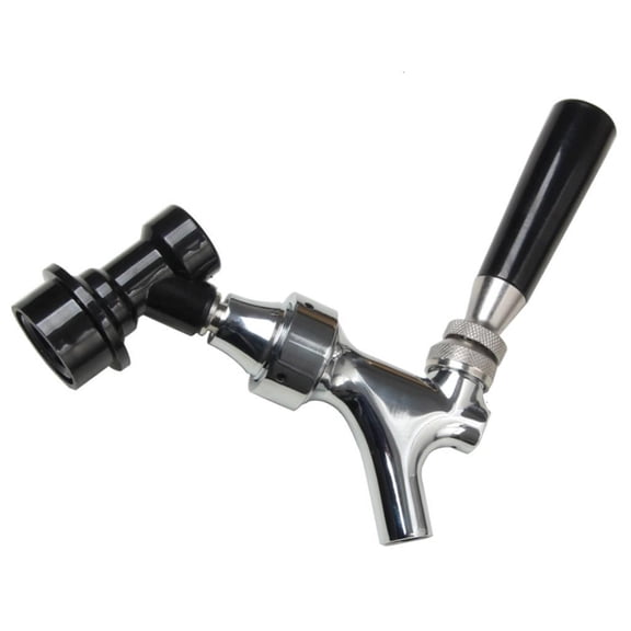 Easy to Install Beer Kegs Tap with Stainless Steel Quick Disconnects Kegs Tap Party Kegs Tap for Precise Flows Control
