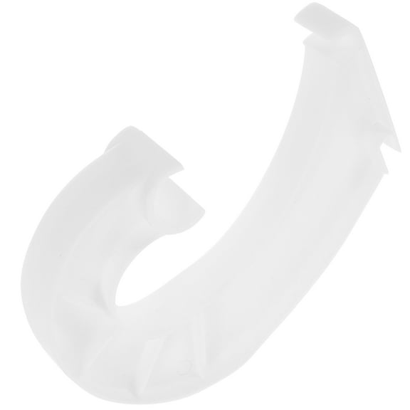 Sturdy J Shaped Closet Bracket Hanger for Cabinets 3/4 Closet Shelf Rod Holder with Closet Rod Support Hanging Set