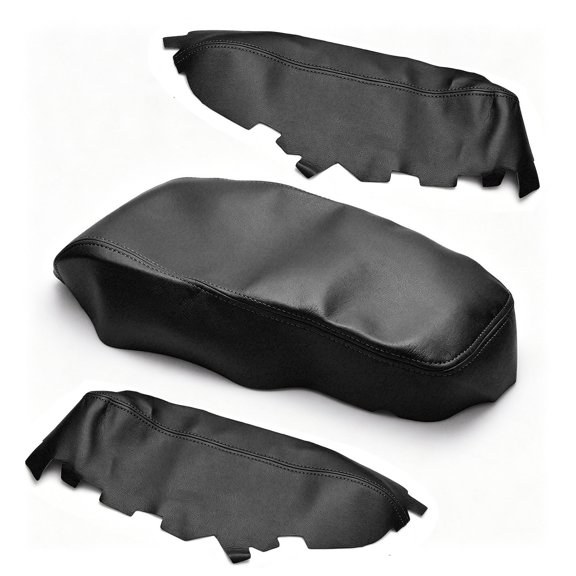 Easy-to-Install Microfiber Leather Armrest Door Panel Cover Set for Toyota Avalon 2013-18 Luxury Protection