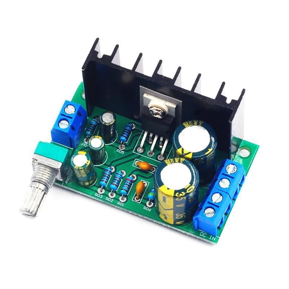 Easy to Install Single Channel Sound Speakers Amplifier Board with Potentiometer Volumes Control Output 5-120W For Projects