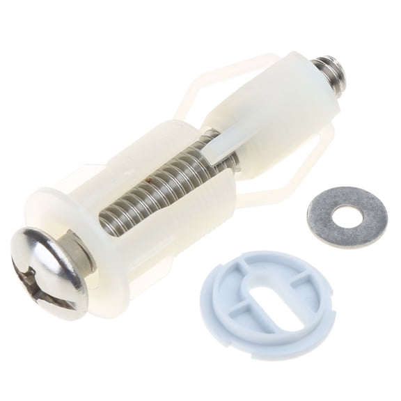 Easy-to-Install Toilet Seat-Hinges Bolt Screw Toilet-Seat Fixing Expanding-Top Nut Screw Replacement Part 18mm Spacer