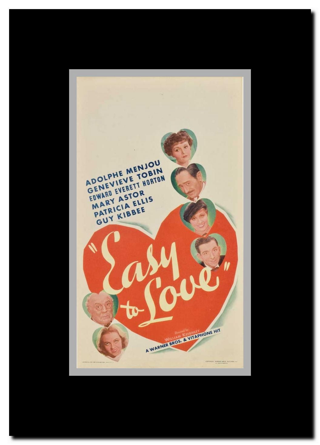 Easy to Love Framed Movie Poster
