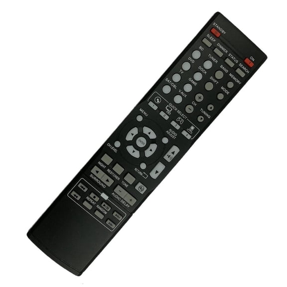 Easy to Operate Remote Control with Simple Button Arrangement Fast Power Replacement for MB1502 RC1158 AVs Surround Rece