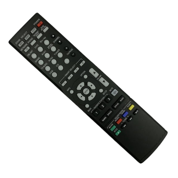 Easy to Operate Remote Control with Simple Button Arrangement Fast Power Replacement for MBE663 RC018SR AVs Surround Rec