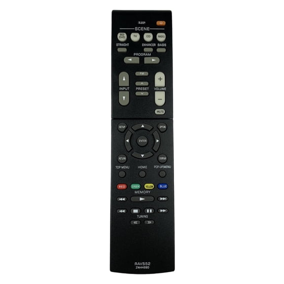 Easy to Operate Universally Remote Control Featuring Ergonomic for RAV552 Auditory Device Home Devices Long time Use