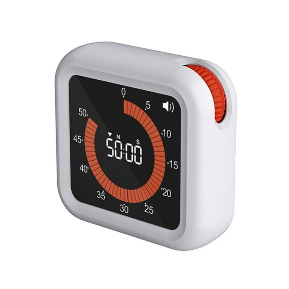 Easy to Read Countdown Timer Timekeeping Instrument for Gym Cooking Studying, Sound Adjustment, Efficient Task Execution