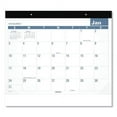 thumbnail image 1 of Easy-to-Read Monthly Desk Pad, 22 x 17, White/Blue Sheets, Black Binding, Clear Corners, 12-Month (Jan to Dec): 2026 | Bundle of 2, 1 of 4
