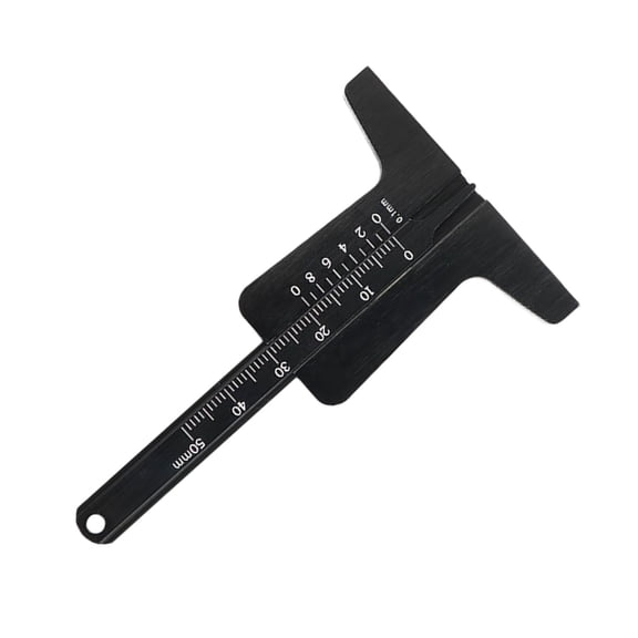 Easy to Read Tire Treads Depth Gauge Constructed from Stainless Steel for Car Truck Use in Various Climates