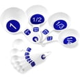 thumbnail image 1 of Easy to Ready Plastic Measuring Cup Set, 10 piece set, 1 of 6