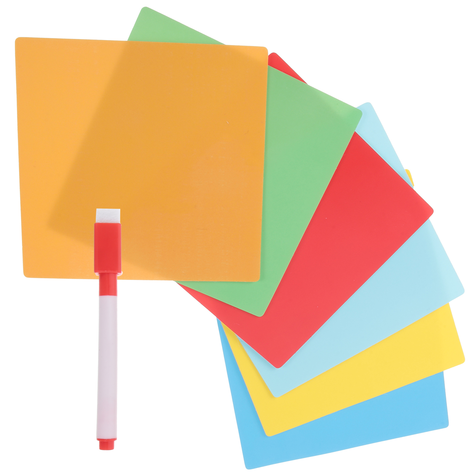 Easy to Reuse Dry Erase Reusable Colorful Sticky Notes Erasable Whiteboard Paper Notepads